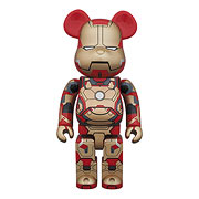 Iron Man 3 Mark 42 400% Bearbrick Action Figure